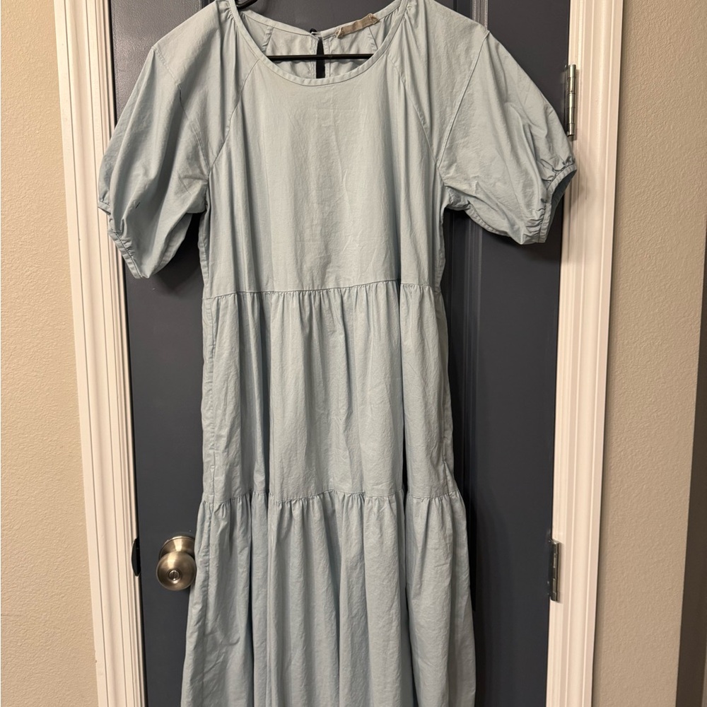 Everlane Tiered Cotton Dress
